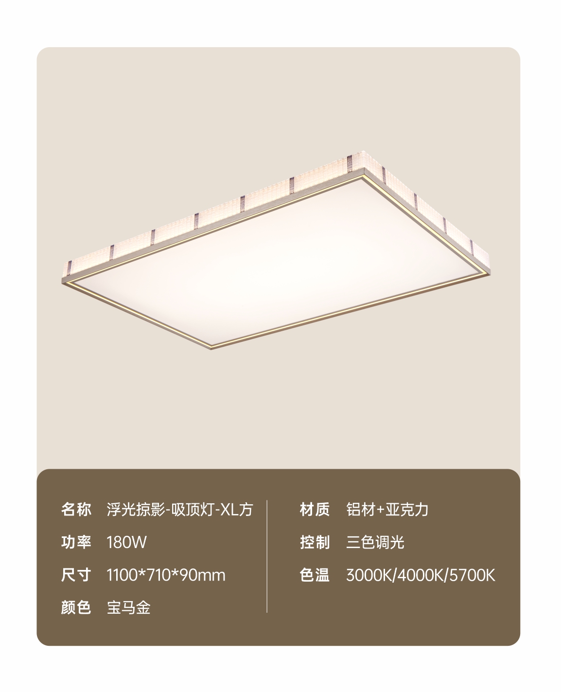 浮光掠影系列吸顶灯